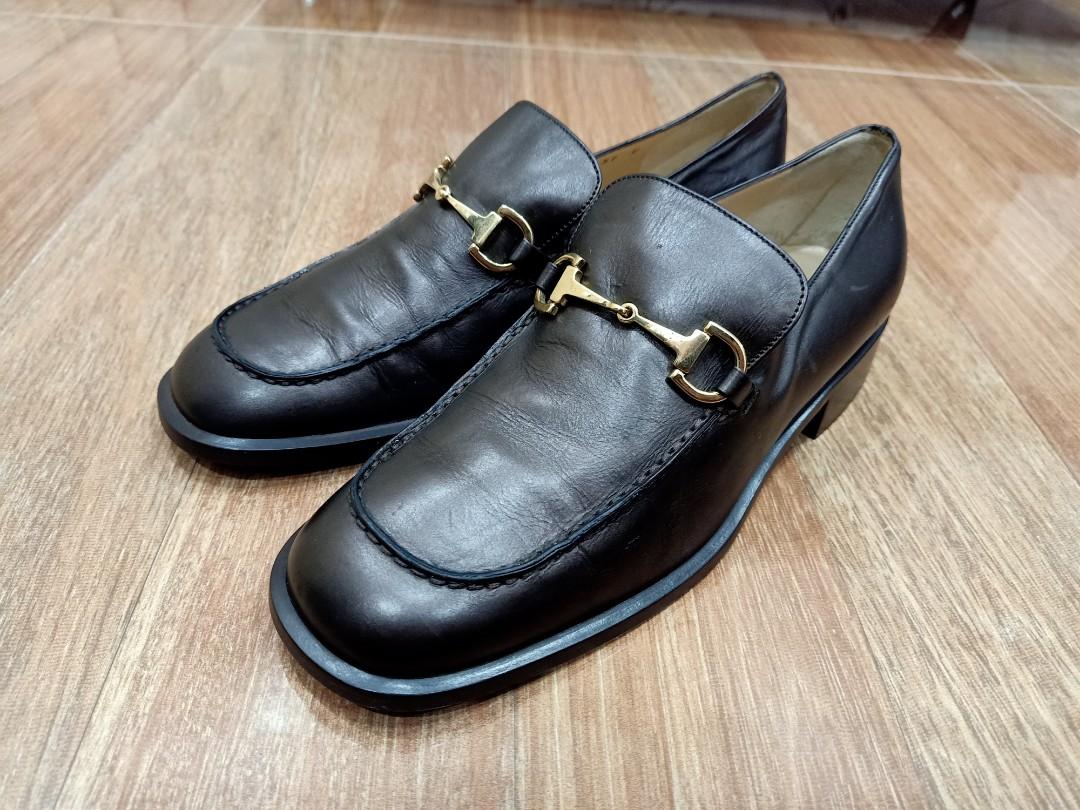 gucci loafers women brown