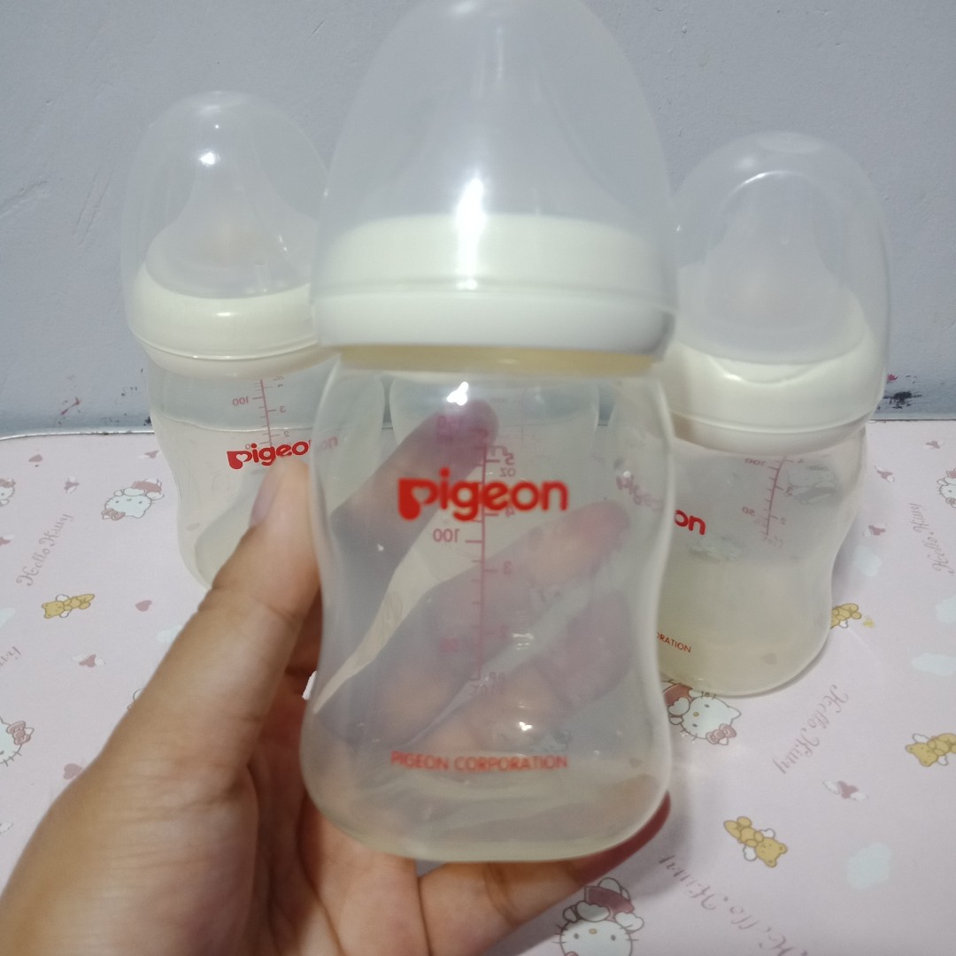 Pigeon baby bottle