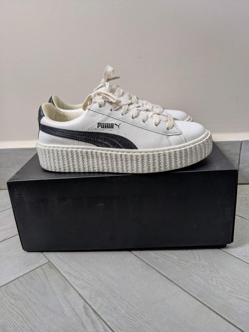 Puma rihanna creepers white top