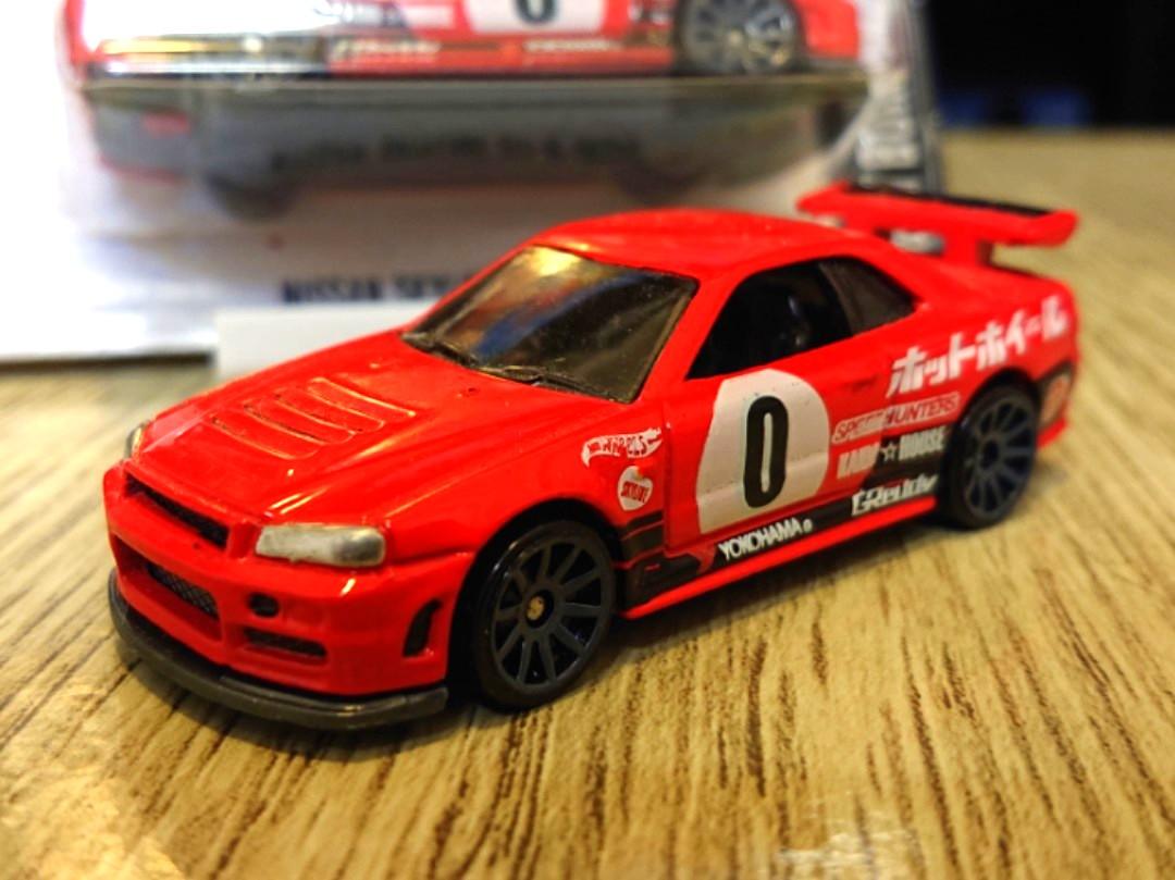 日產r34 Gtr 風火輪 玩具 遊戲類 玩具 Carousell