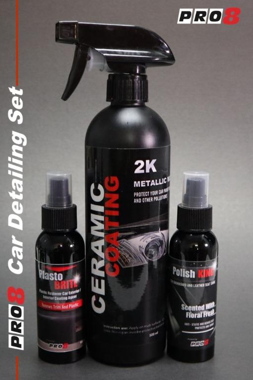Ready Stock Ceramic Coating Polish King Plasto Brite Melindungi Kereta Dari Sinar Uv Kereta Berkilat Auto Accessories On Carousell
