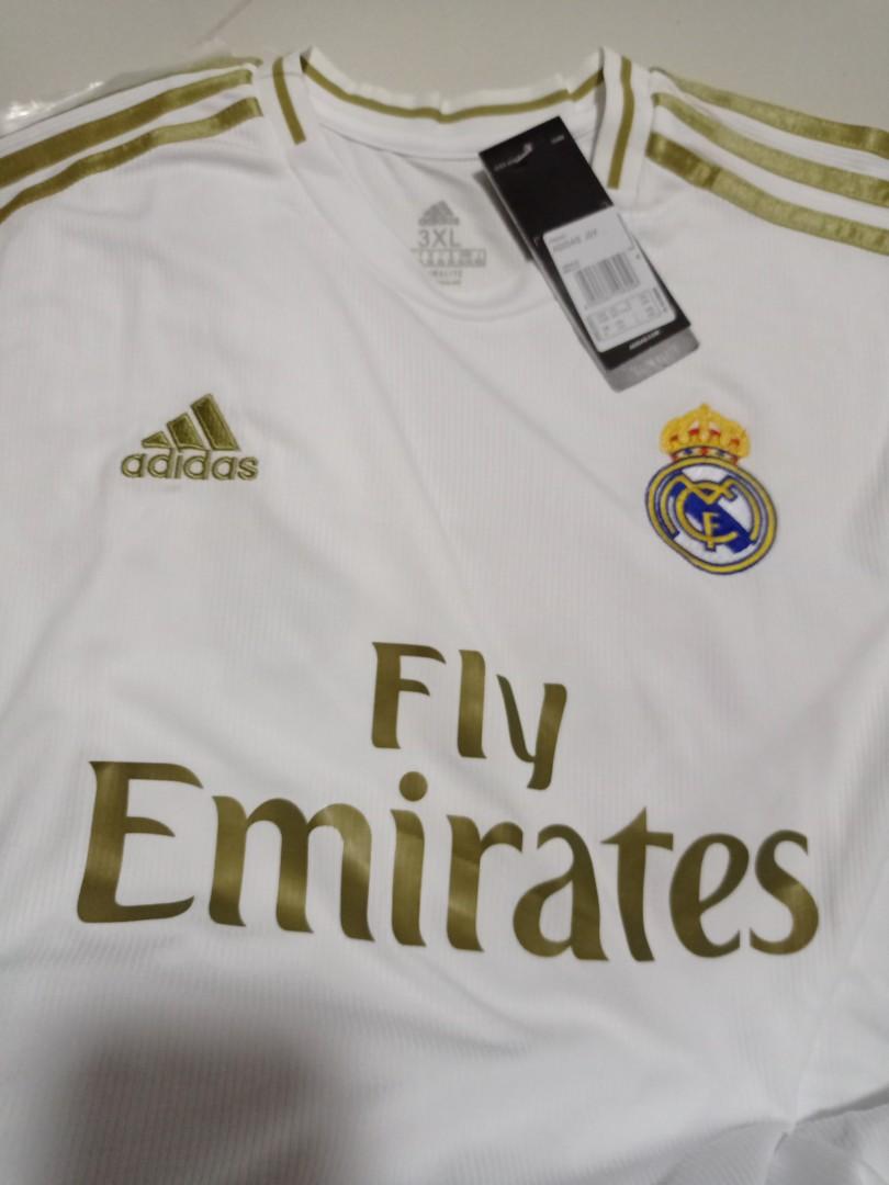 Real madrid jersey 3xl best sale