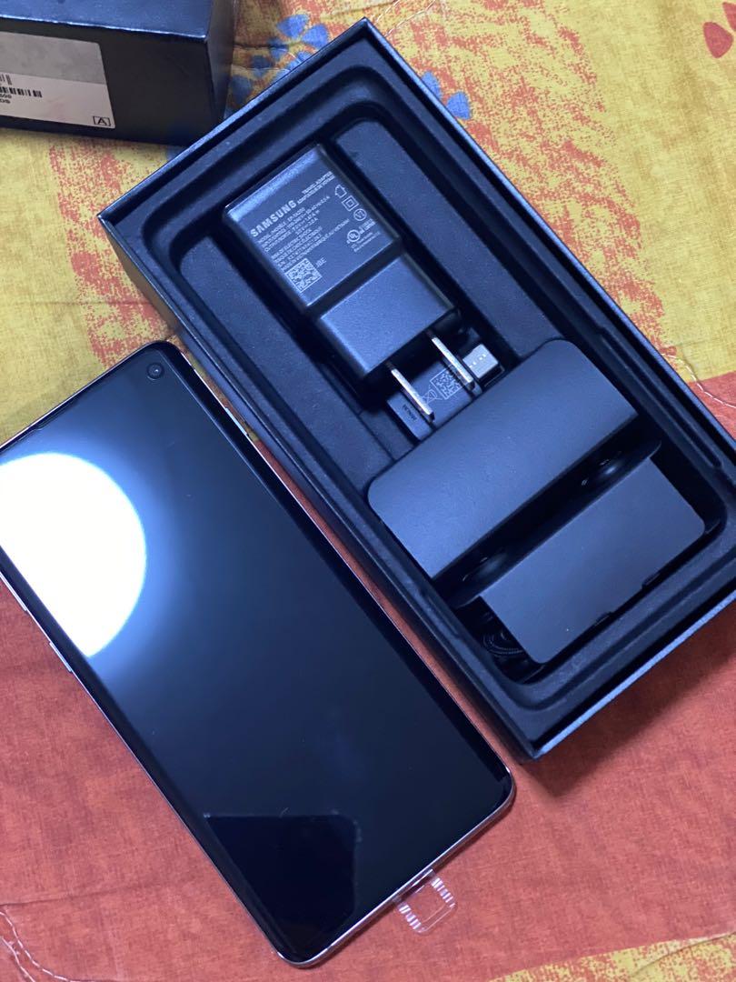 S10 (Category: Samsung) located in Manila. Submitted by juliaxcl (Listing ID 1045585382, Image 3). Description: Galaxy S10 128 GB not sealed but brandnew Pm for offers.