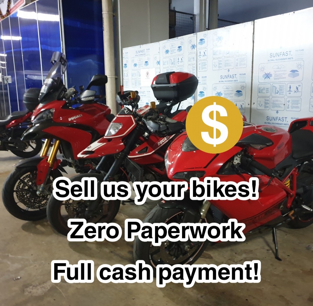 Sell bike top for cash