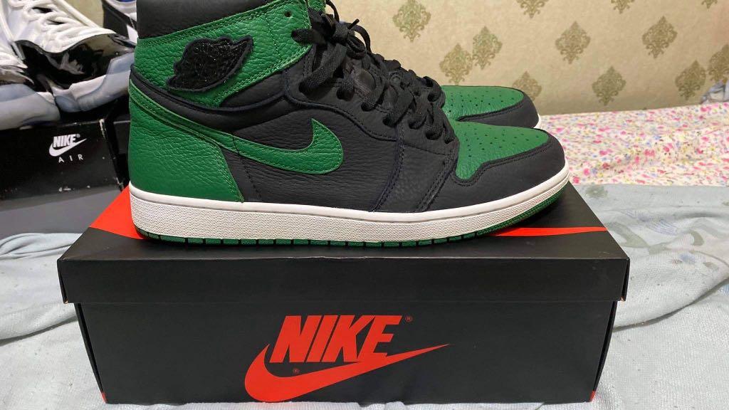 jordan 1 pine green size 10