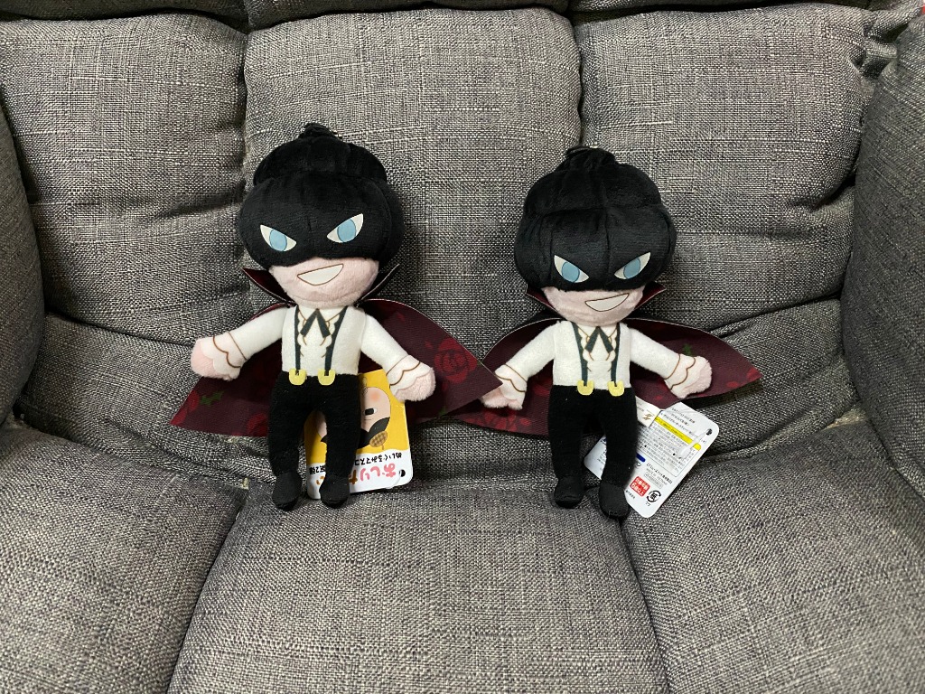 最後一件 屁屁偵探系列怪盗u 16cm 吊飾公仔