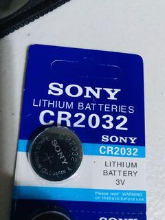 Sony lithium battery CR2032