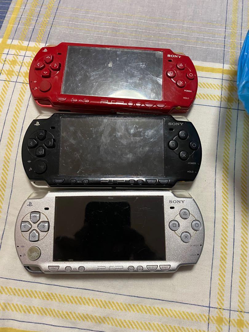 Sony Psp 00 Series 3 Consoles For The Price Of 1 Video Gaming Video Game Consoles Others On Carousell
