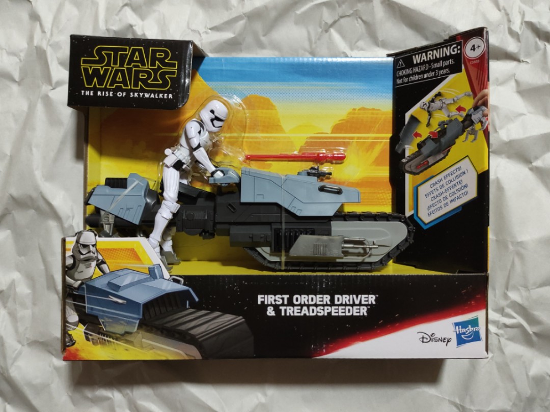 first order driver and treadspeeder