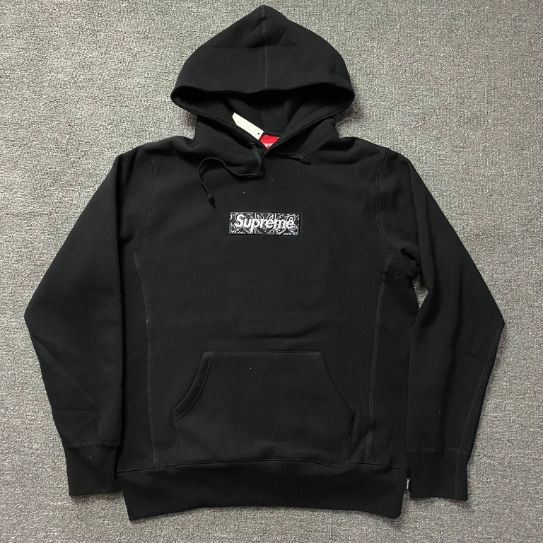 Supreme bandana cheap hoodie