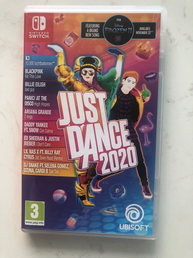 just dance 2020 switch game