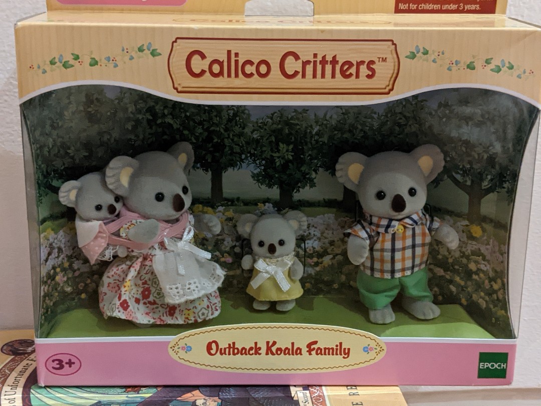 outback koala family