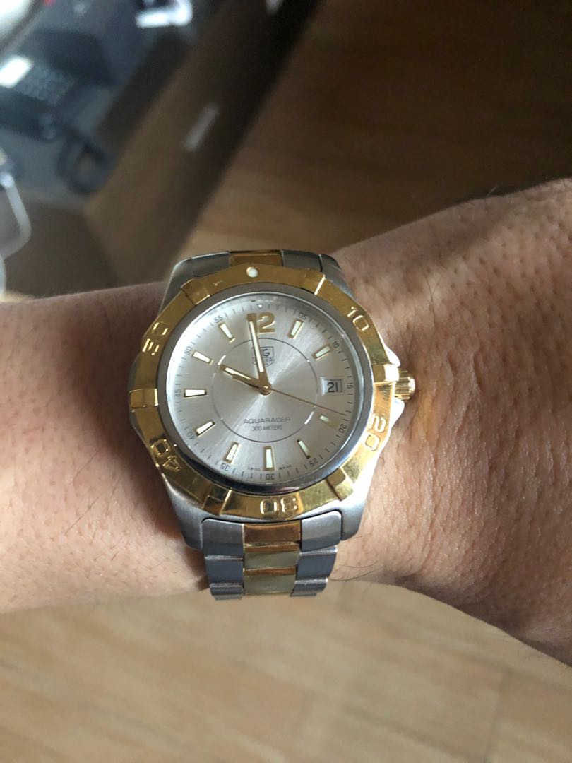 Tag Heuer Aquaracer Two Tone Unisex