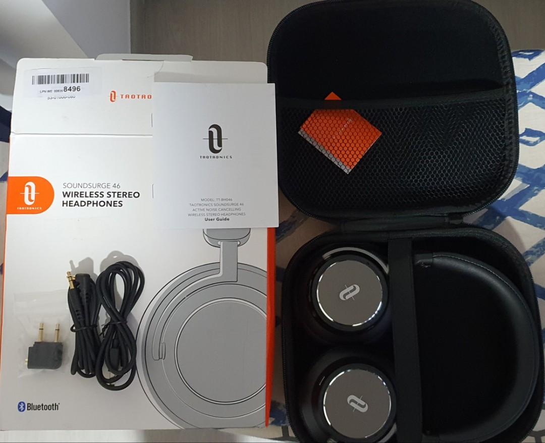 TAOTRONICS SOUNDSURGE 46 Audio Headphones Headsets on Carousell