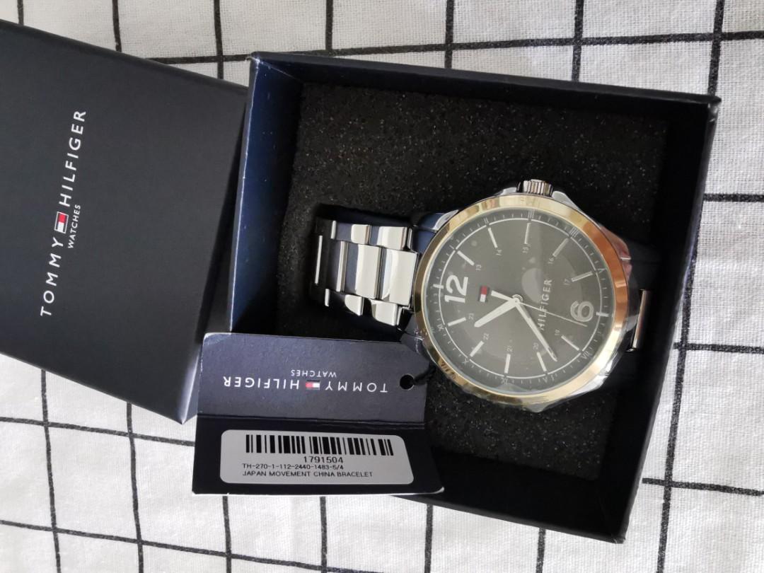 Tommy Hilfiger 1791504 Stainless Steel Watch Men s Fashion