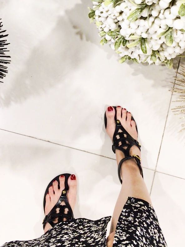 tory burch low wedge