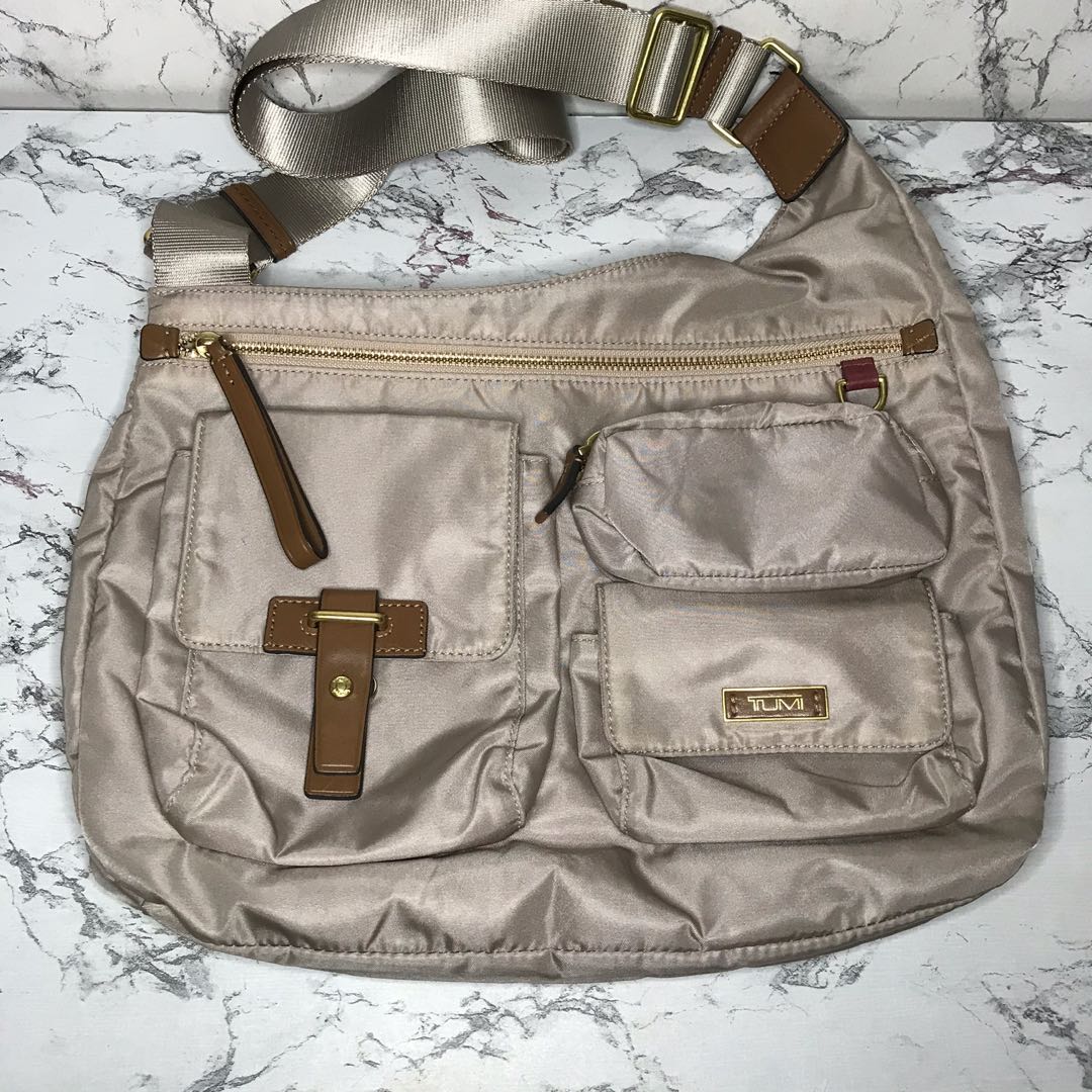 tumi nylon sling bag