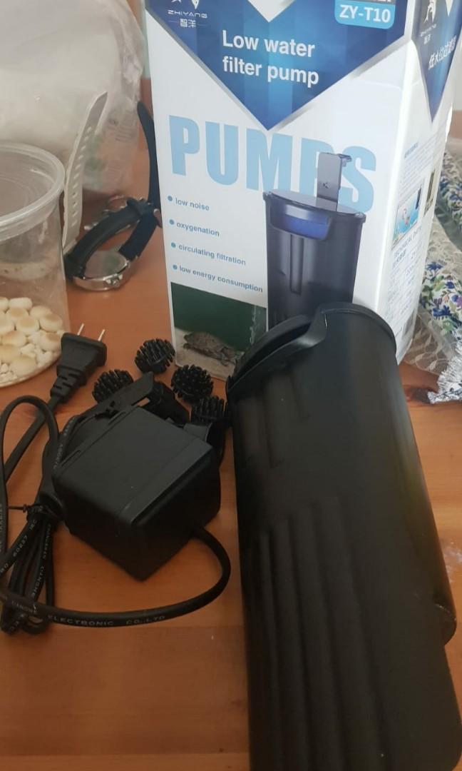 Turtle Low Water Filter Pump, Pet Supplies, Homes & Other Pet