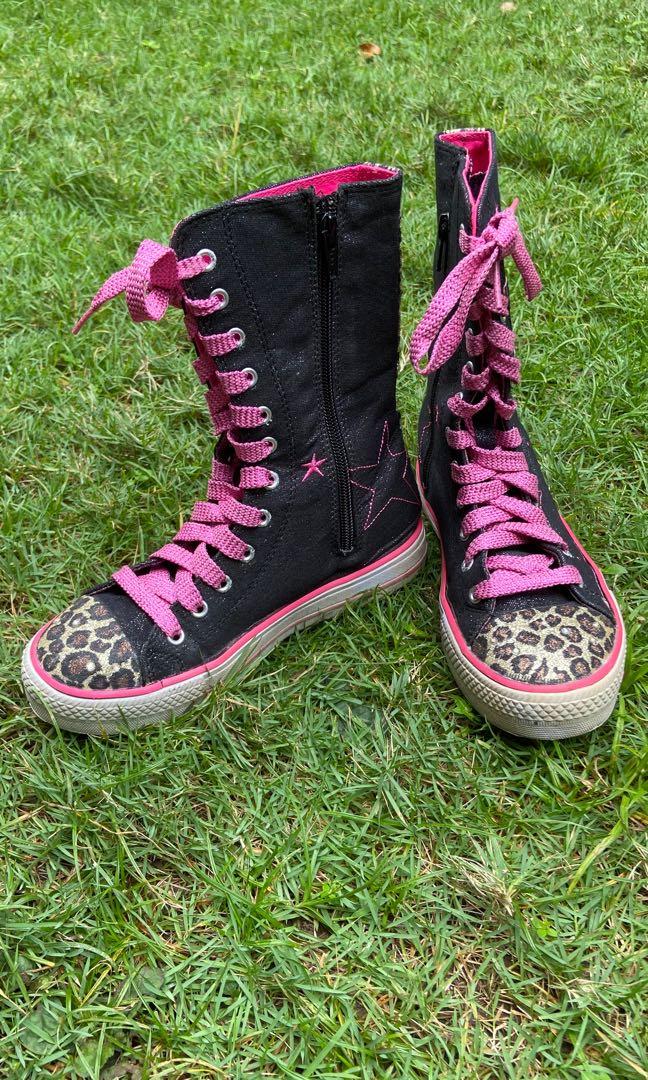 Knee high skechers twinkle sales toes