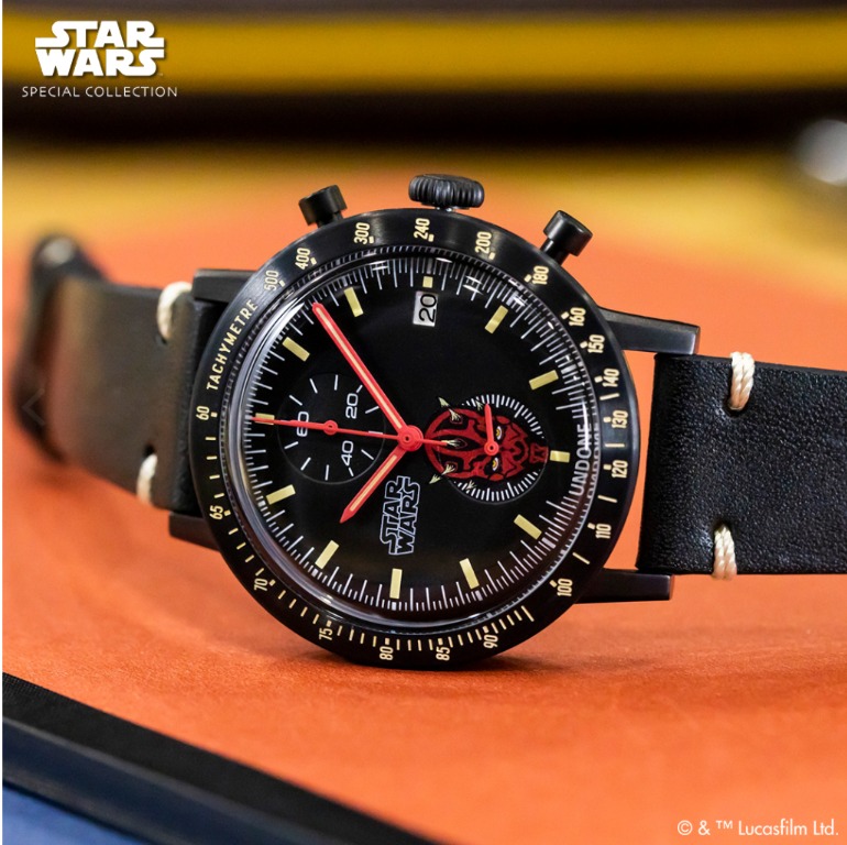 UNDONE Star Wars Limited Model DARTH MAUL Movement SEIKO Watch Limited Edition of 300 Brand New in Box Luxury Watches on Carousell