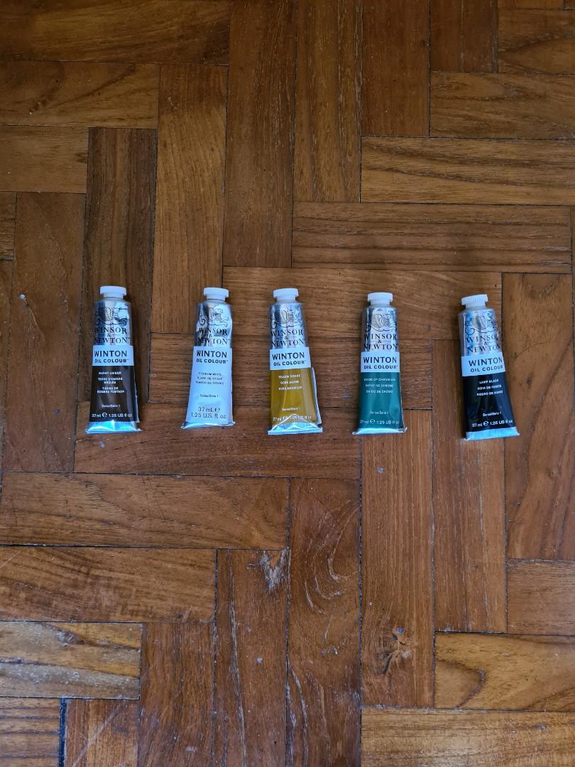 Unopened Winton&Newsor Oil Paints, Hobbies & Toys, Stationery & Craft, Craft Supplies & Tools on