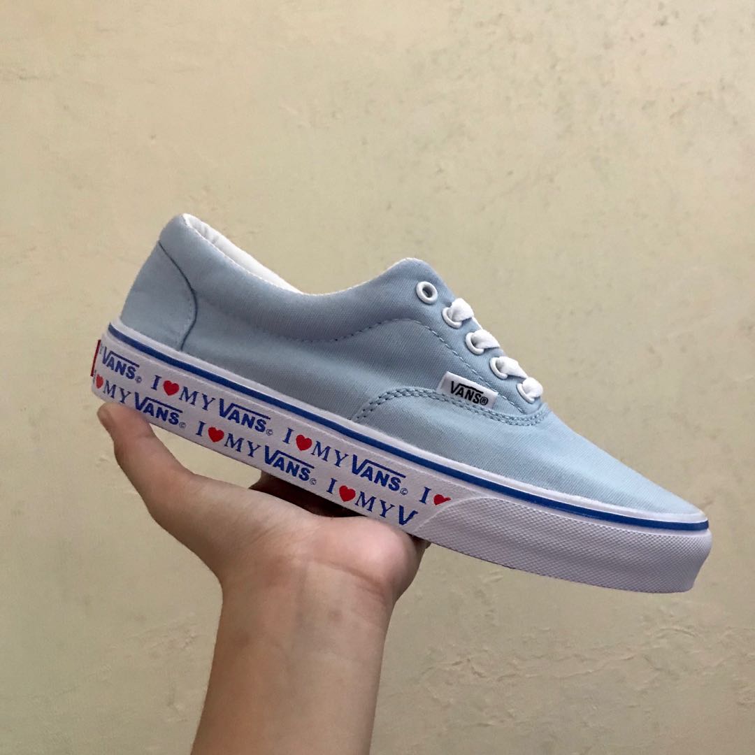 vans reflective black