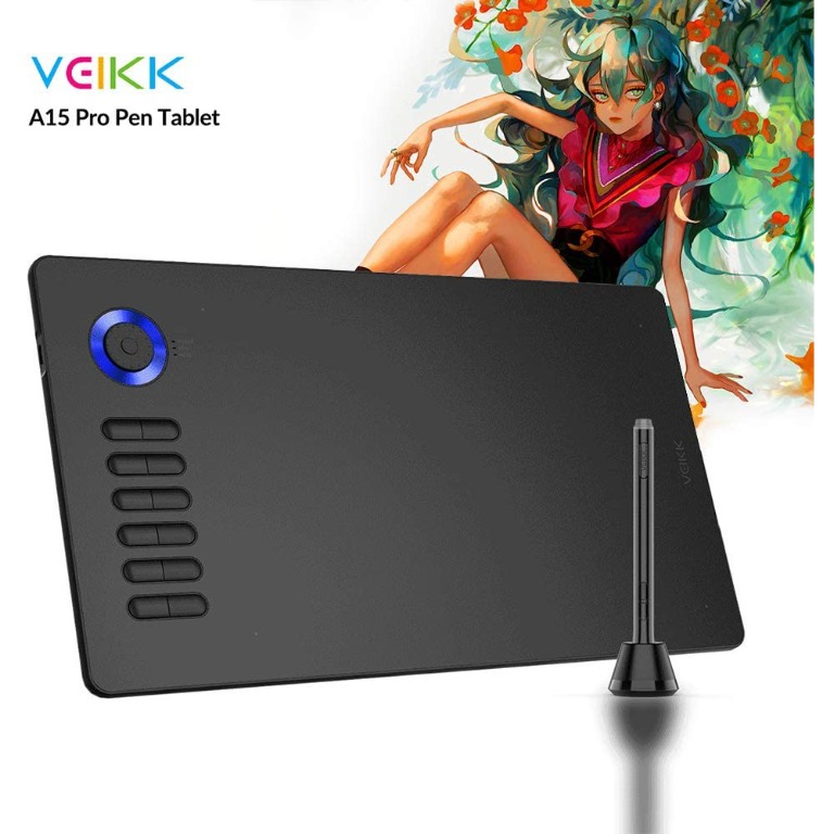 VEIKK A15 PRO DIGITAL DRAWING TABLET, Mobile Phones & Gadgets, E ...
