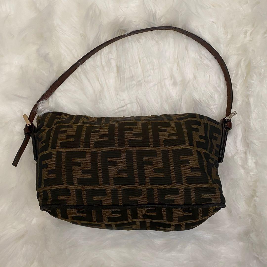 Vintage Fendi zucca shoulder bag Women s Fashion Bags Wallets