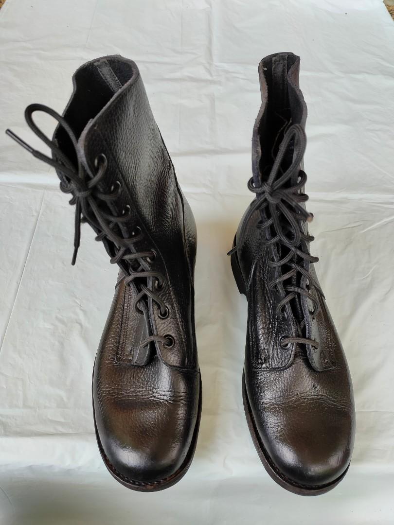 Vintage RUGAK military paratrooper boots, Men's Fashion, Footwear ...