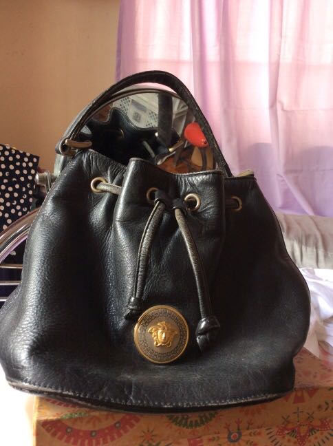 Versace bucket sales bag