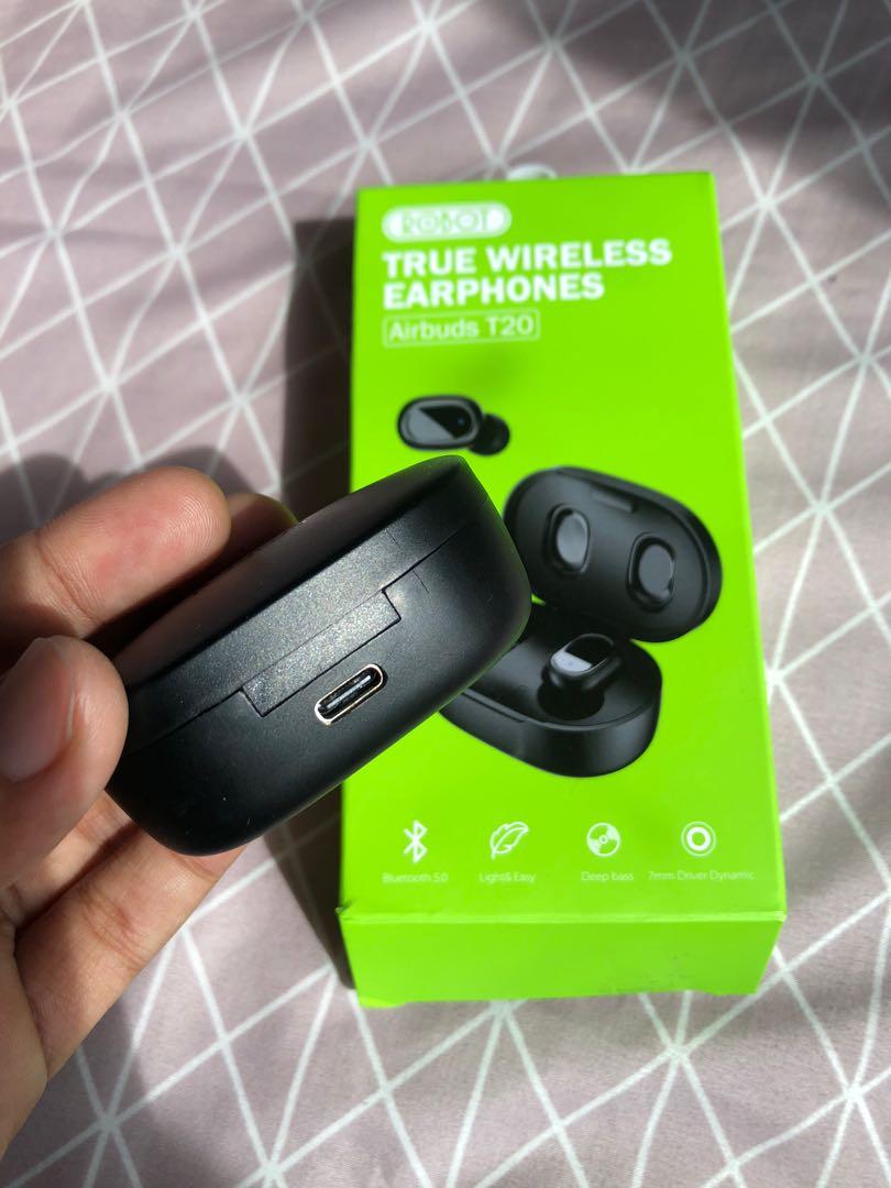 Robot earbuds best sale t20 spesifikasi