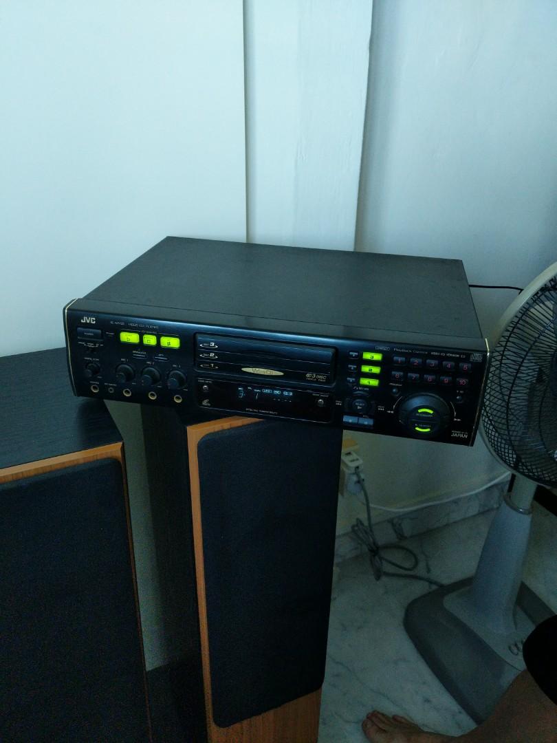 Working JVC VCD three tray player, Hobbies & Toys, Music & Media, CDs