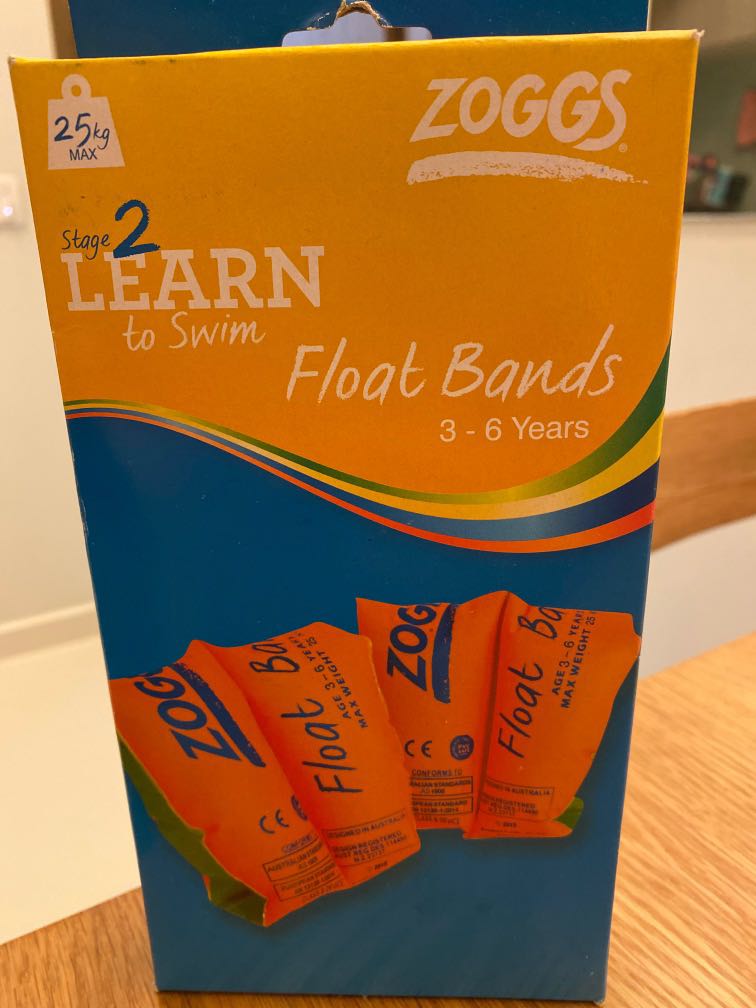 ZOGGS Stage 2 Float Band (3-6years), Babies & Kids, Babies & Kids ...