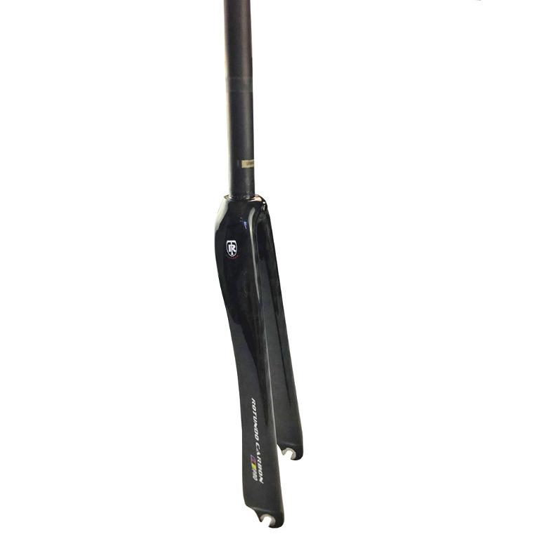 RoTundo 700C Road Bike Carbon Fibre Fork Full Carbon with steer tube 1 inch 25.4mm