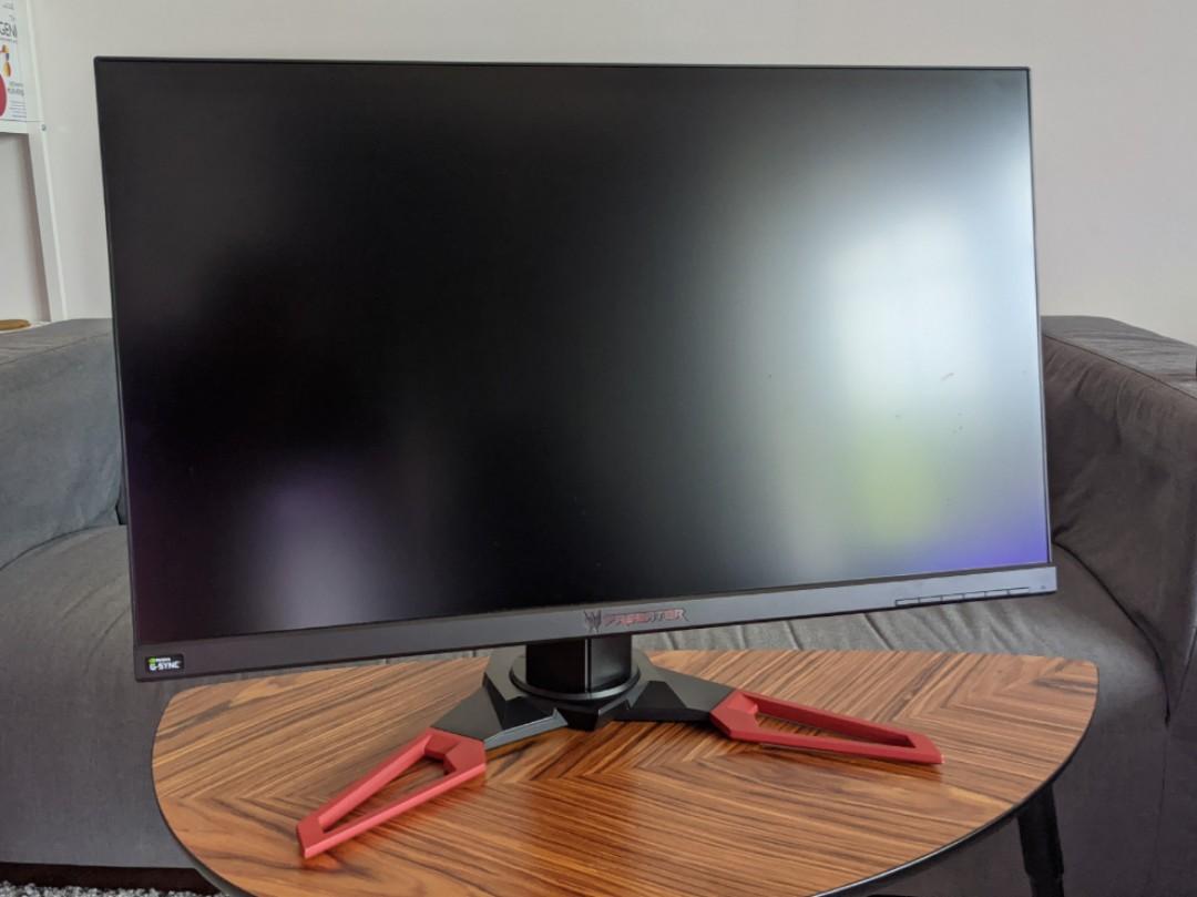 Acer Predator Xb271hu 27 1440p 144hz G Sync Gaming Monitor Computers Tech Parts Accessories Monitor Screens On Carousell