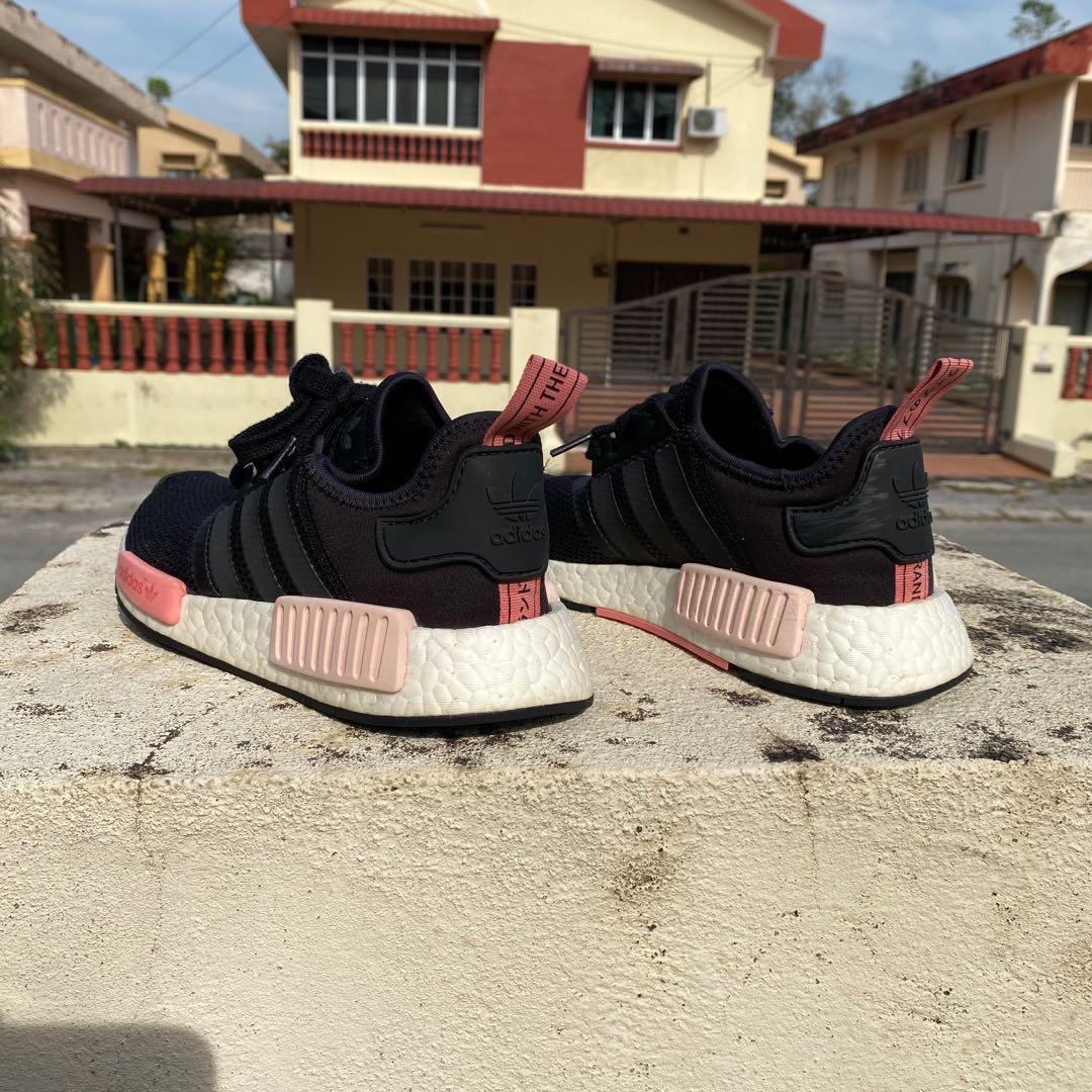 nmd black and peach