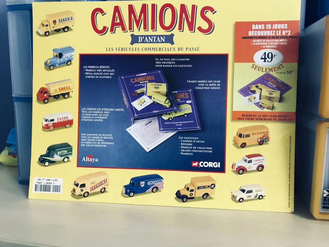 Camion D Autrefois Altaya Liste