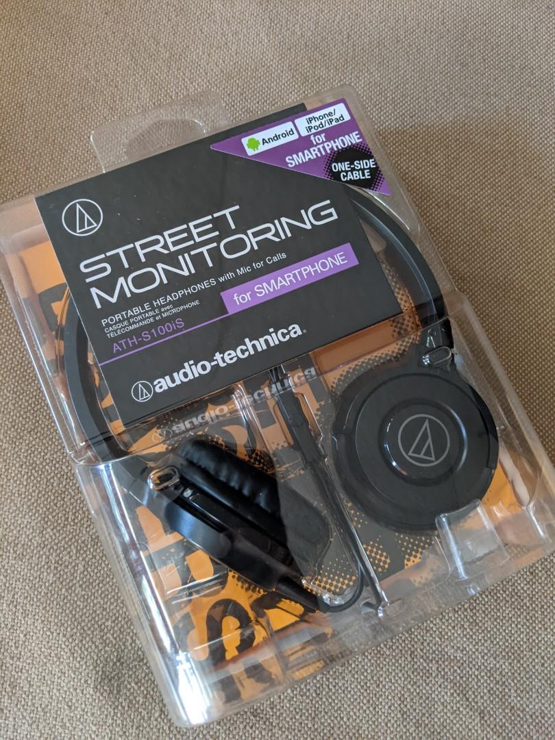 Audio Technica Ath S100is Street Monitoring Headphones Electronics Audio On Carousell