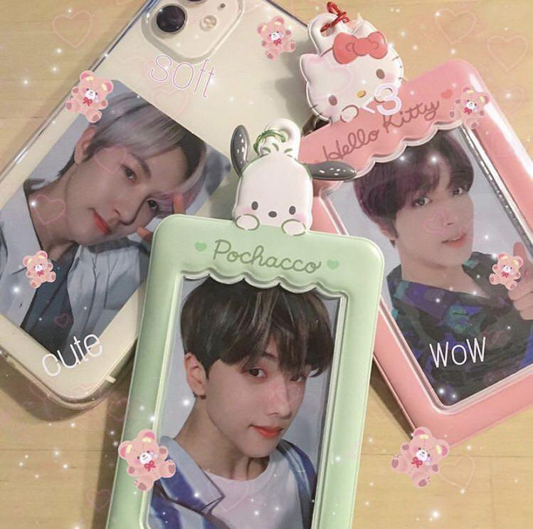 authentic sanrio pc holder keychain (PO) kpop bts exo nct