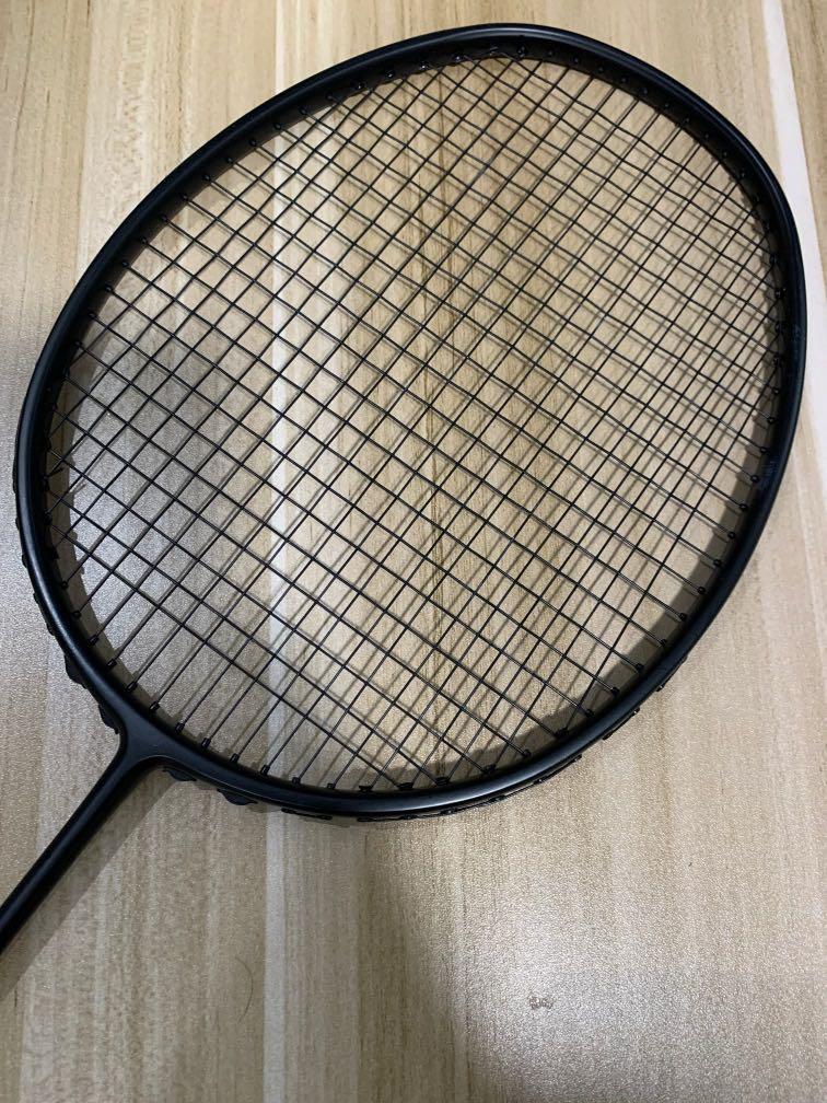 Heavy badminton racket for training clearance