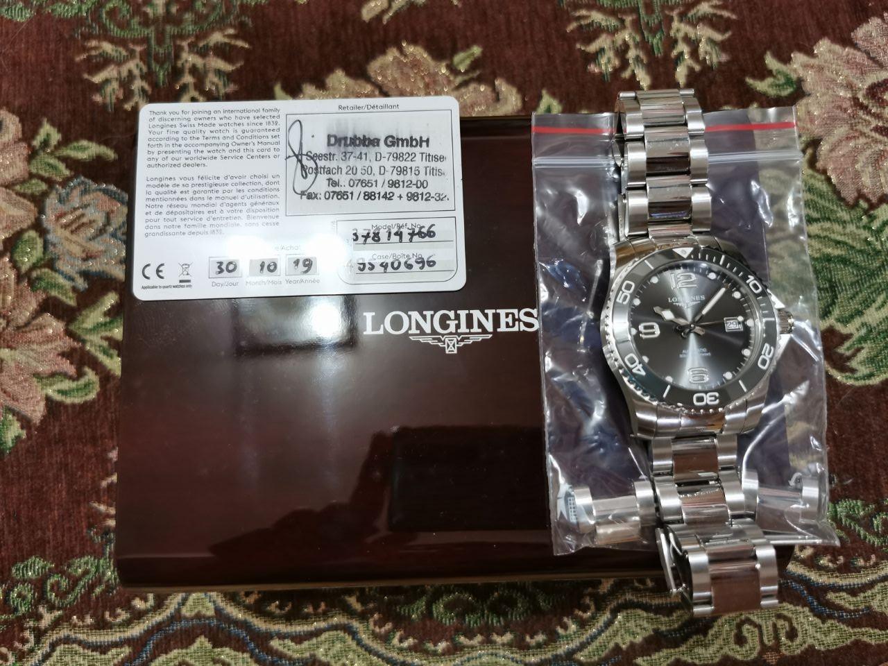 Longines hydroconquest 2025 2019
