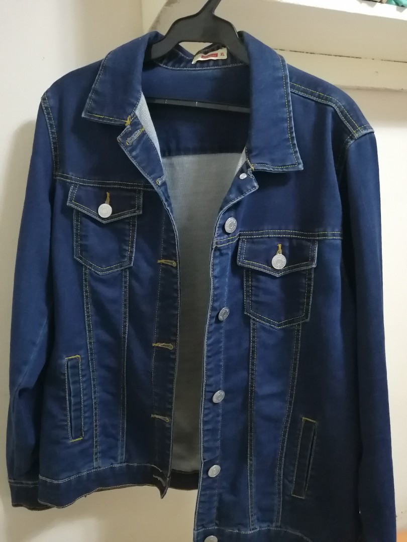 Bench Denim Jacket, Women's Fashion, Tops, Others Tops on Carousell