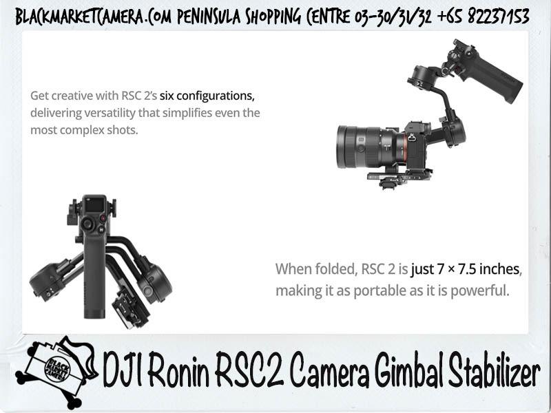 [BMC] DJI Ronin RSC2 Camera 3-Axis Gimbal Stabilizer Standard/Combo ...
