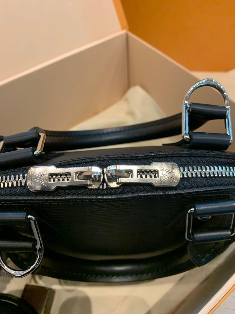 Louis Vuitton Alma BB Epi Leather Noir Unboxing + WIMB + Modshots 
