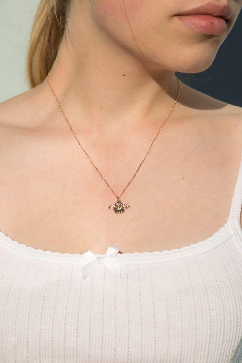Brandy melville angel necklace 2025