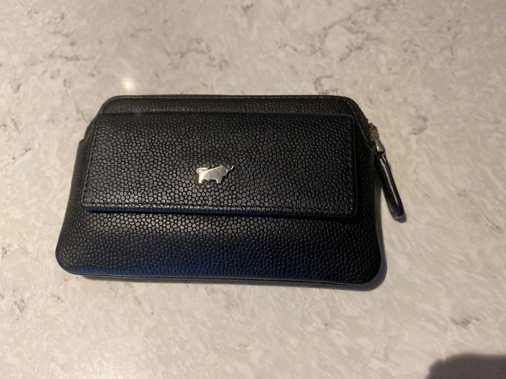 Braun buffel coin pouch