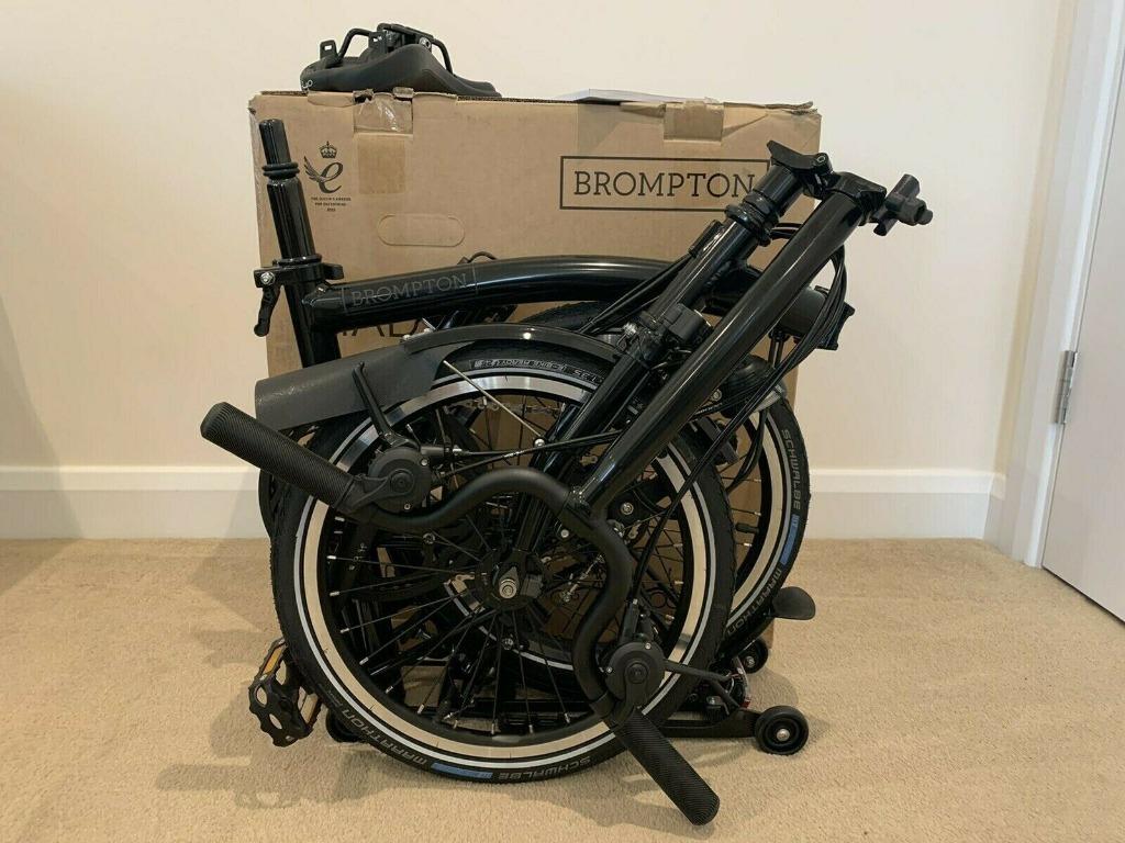 brompton h6r folding bike