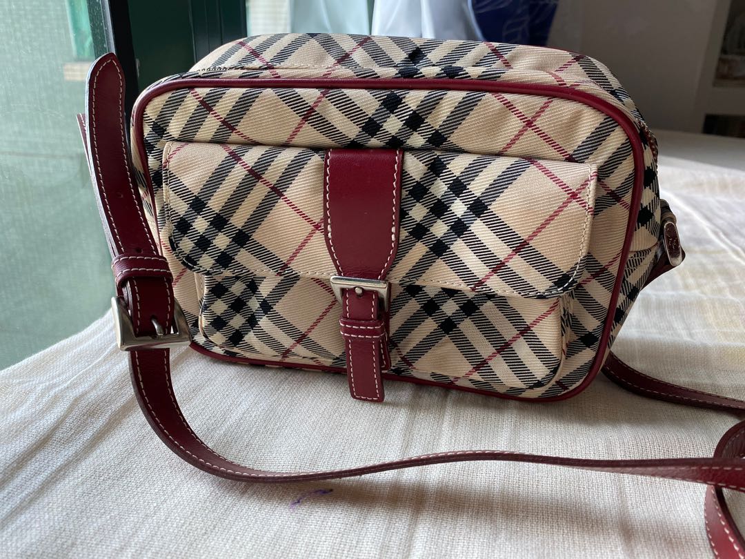 Burberry 手袋blue label, 名牌, 手袋及銀包- Carousell