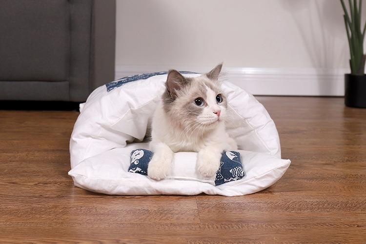 Warm pet beds for cats clearance