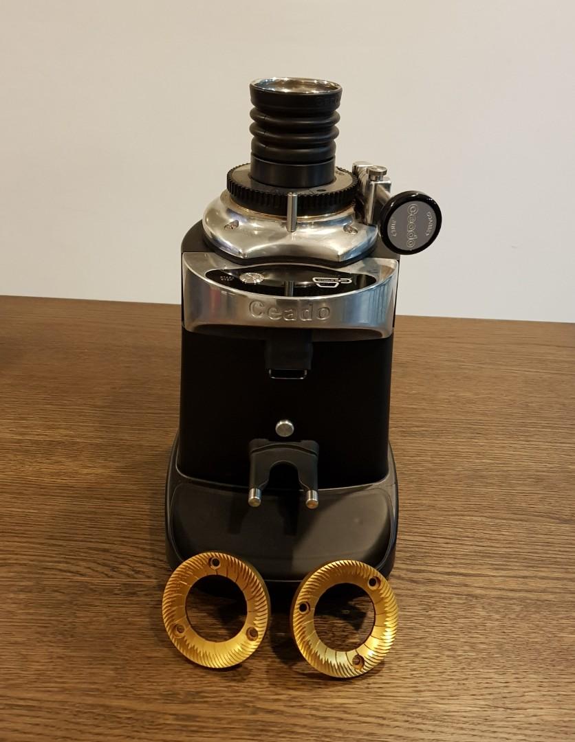 Ceado E37SD SSP Red Speed coffee grinder, TV & Home Appliances, Kitchen